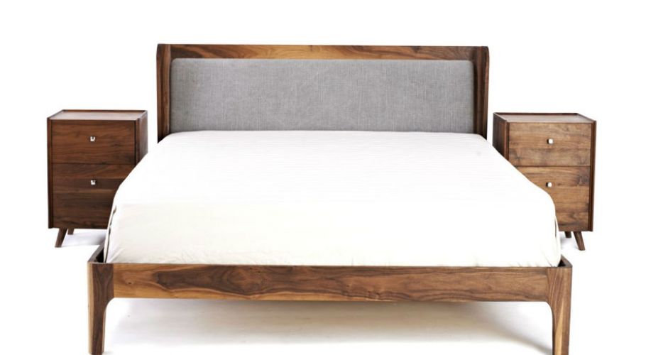 dark aged oak-modern tuscan bed