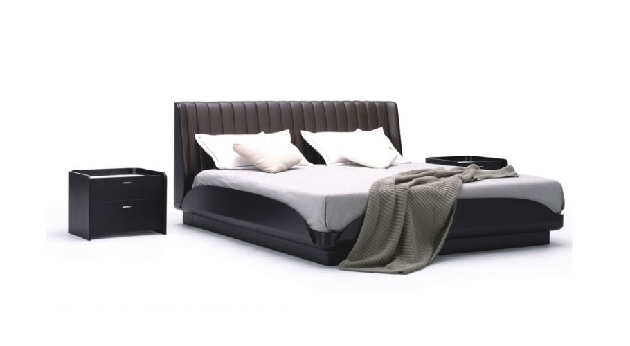contemporary form-tufted pu bed1